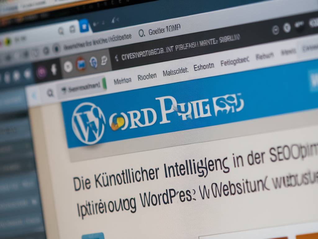 Die Rolle von Künstlicher Intelligenz in der SEO-Optimierung von WordPress-Websites